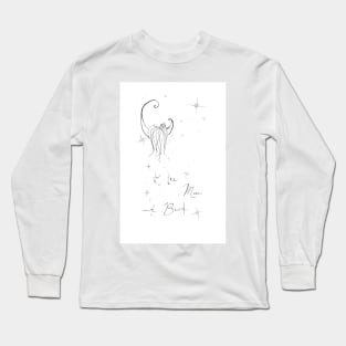 To the Moon and Back Love Quote Long Sleeve T-Shirt